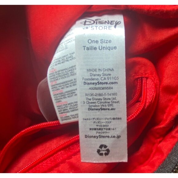 Disney Store Minnie Mouse Crossbody Bag Sequined Red Bow & Houndstooth Design - Picture 5 of 8